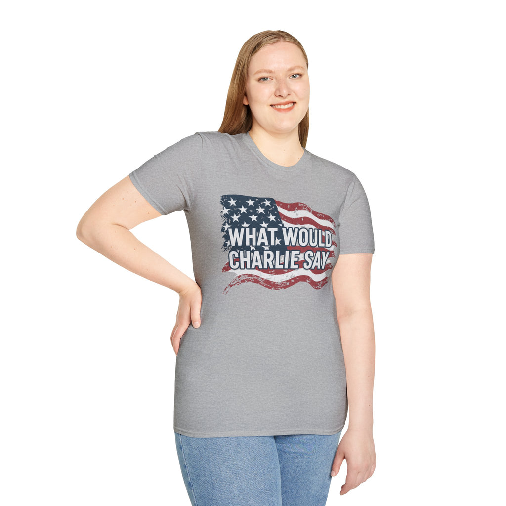What Would Charlie Say - Flag