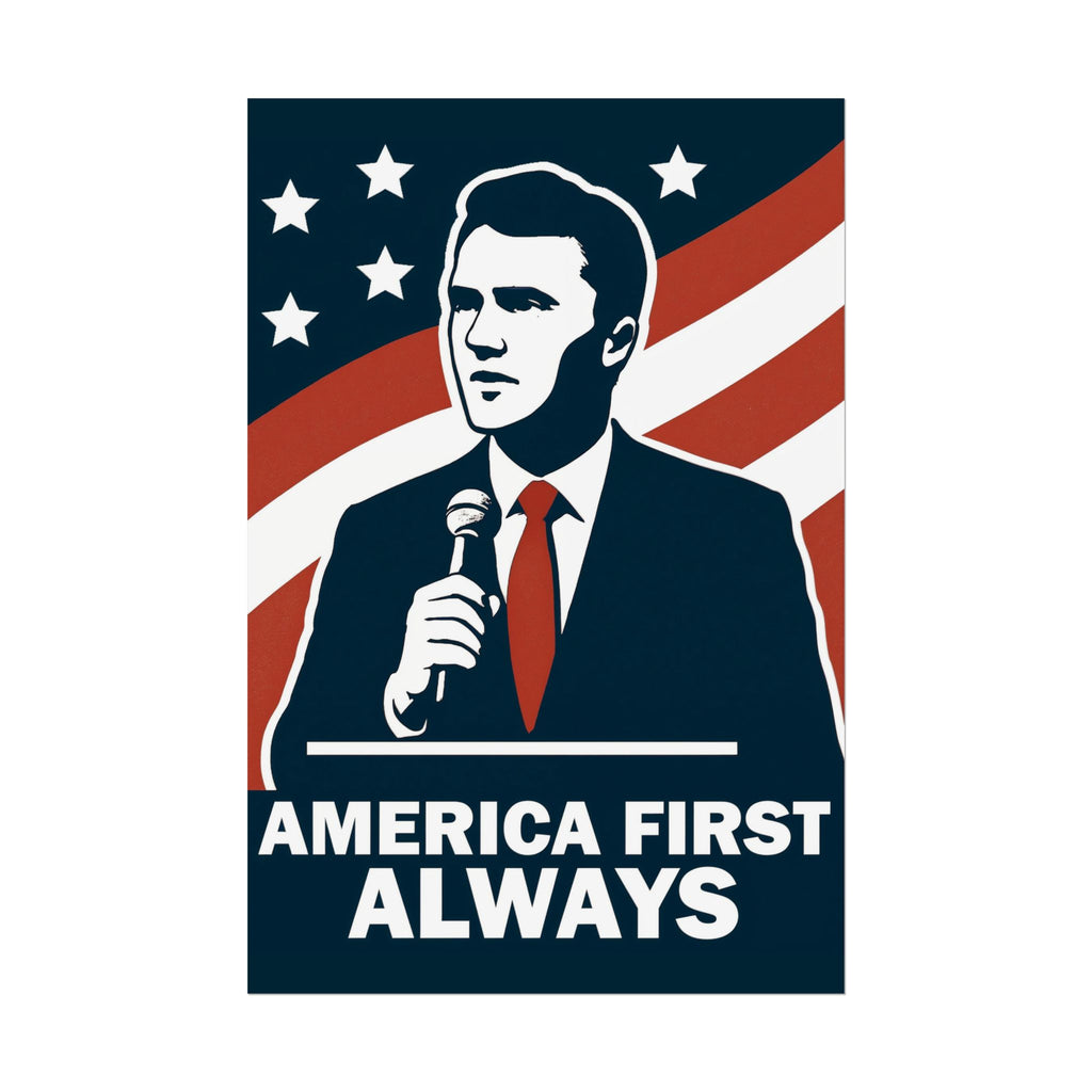 America First Always - Poster